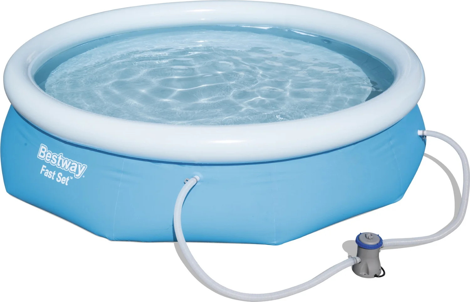 Bestway opblaas zwembad Fast set met filterpomp D 305 H 76 cm