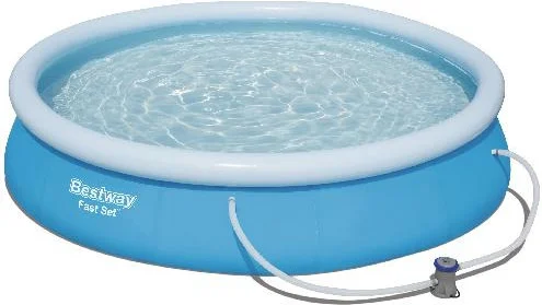 Bestway opblaas zwembad Marin Fast set met filterpomp D 366 H 76 cm