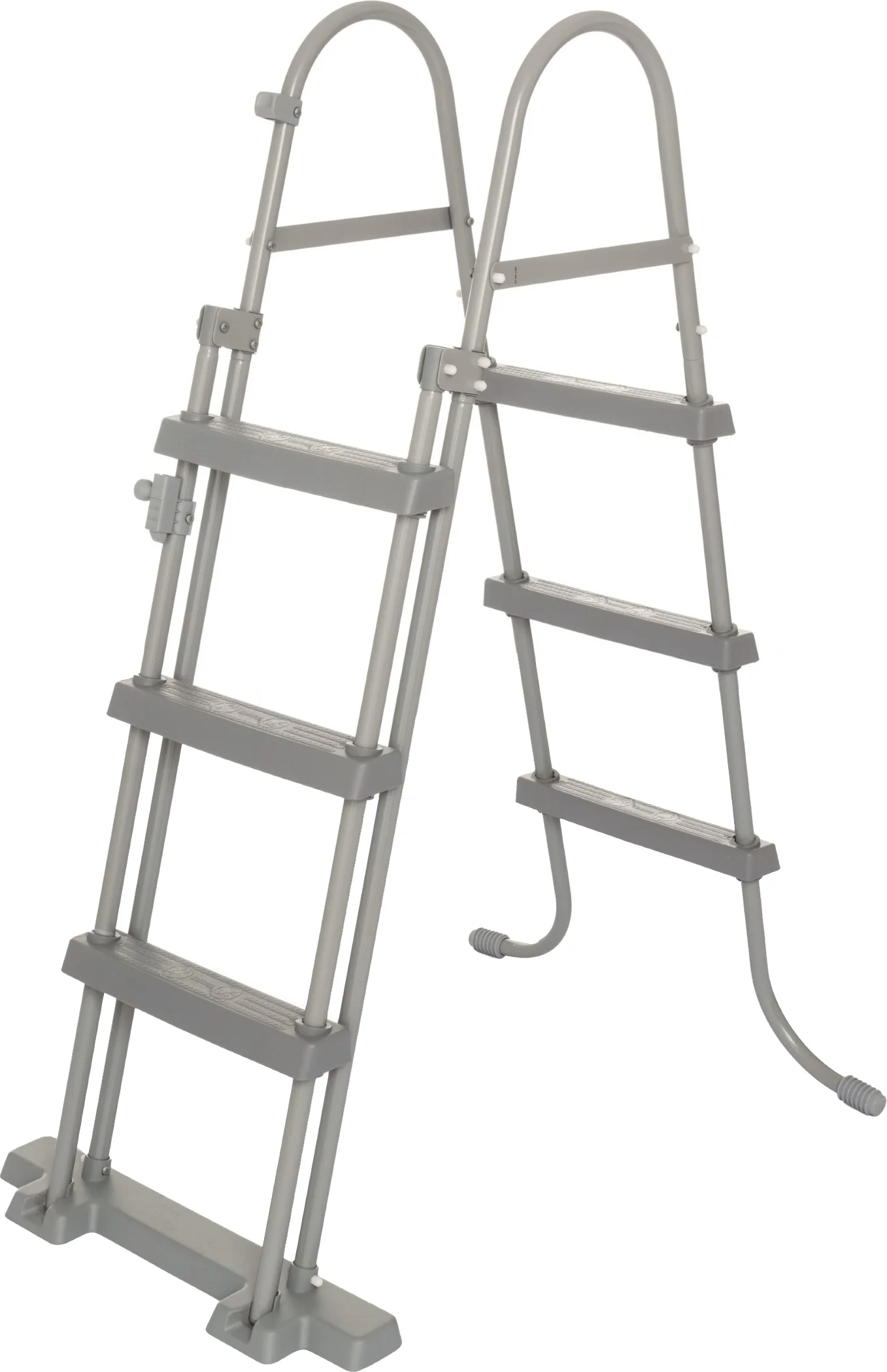Bestway zwembadtrap Flowclear grijs H 107 cm