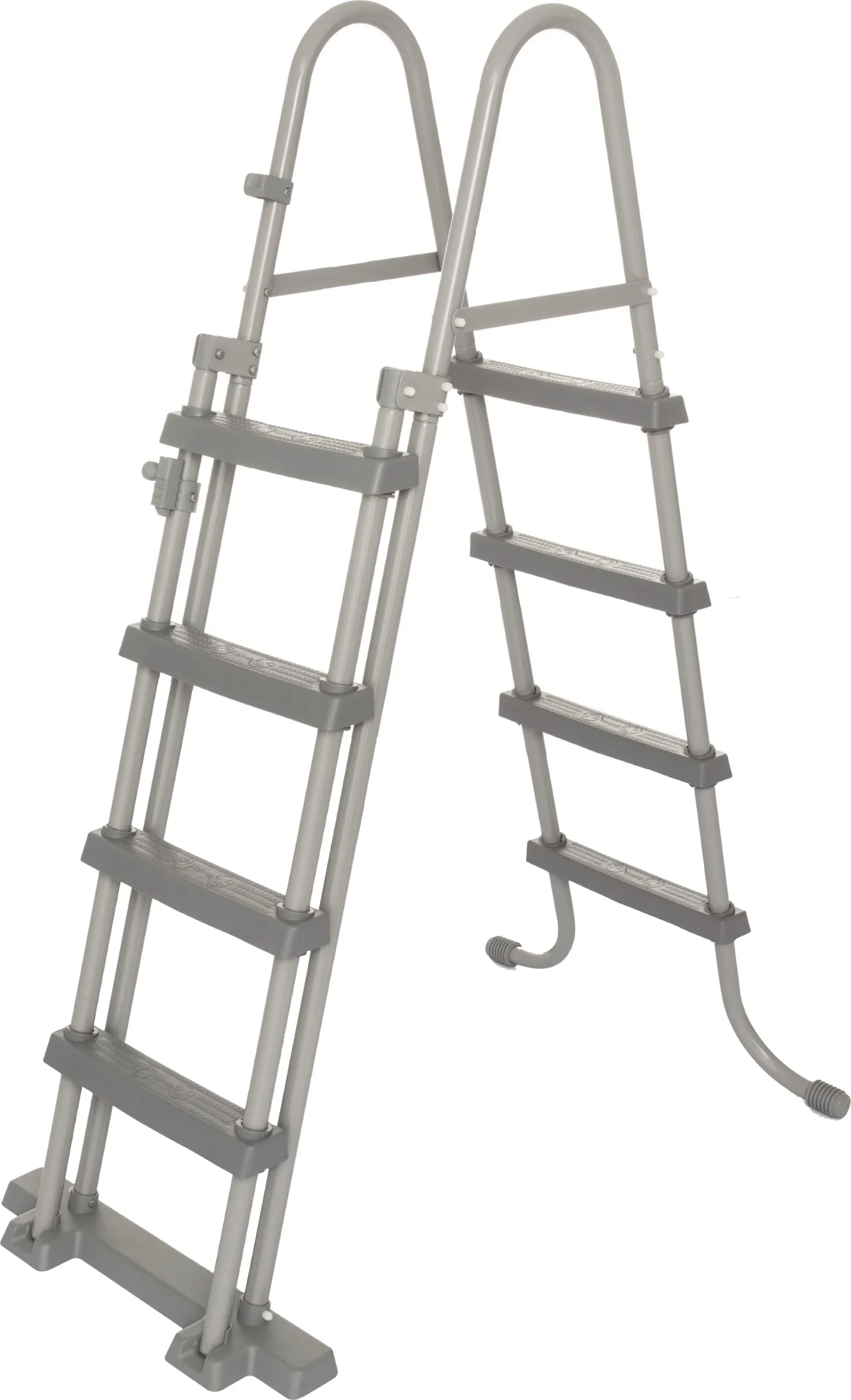 Bestway zwembadtrap Flowclear grijs H 122 cm