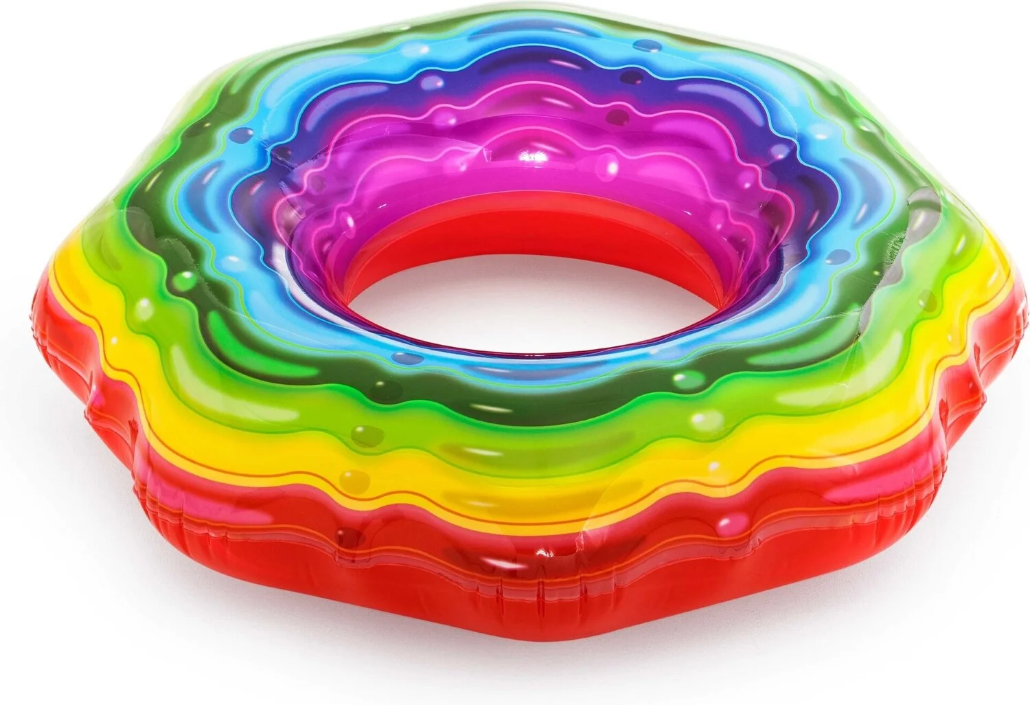 Bestway zwemring regenboog lint D 96 H 27 cm 12+