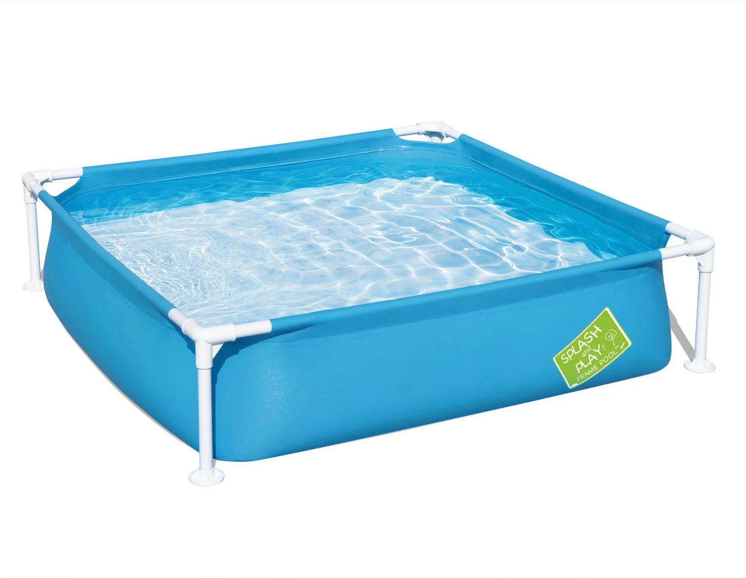 Bestway kinderzwembad My First Frame Pool 122 x 122 x 30,5 cm