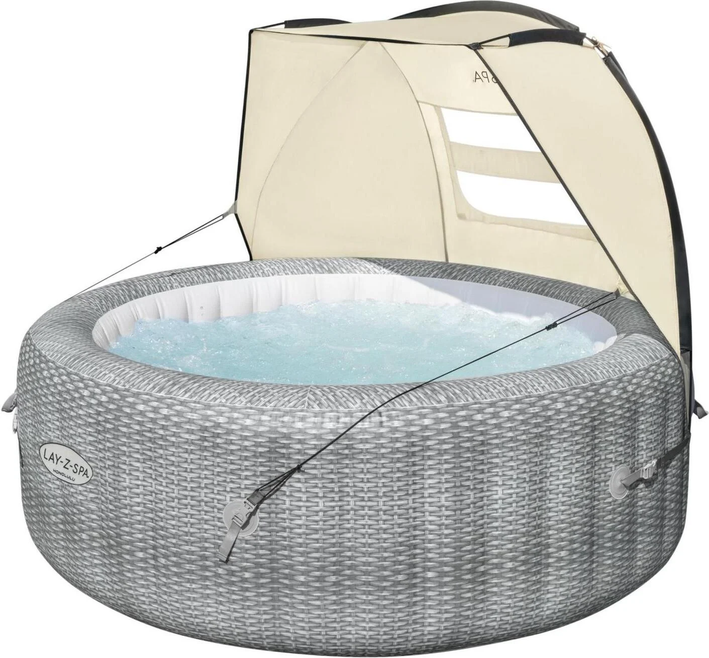 Bestway zonnescherm Cannopy Lay-Z-Spa wit 183 x 94 x 109 cm