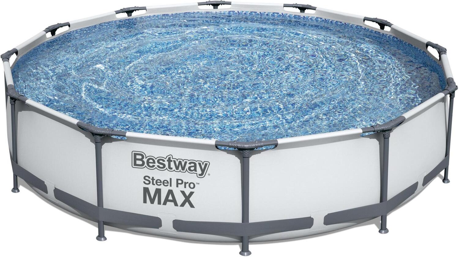 Bestway frame zwembad Steel Pro Max met pomp D 366 H 76 cm