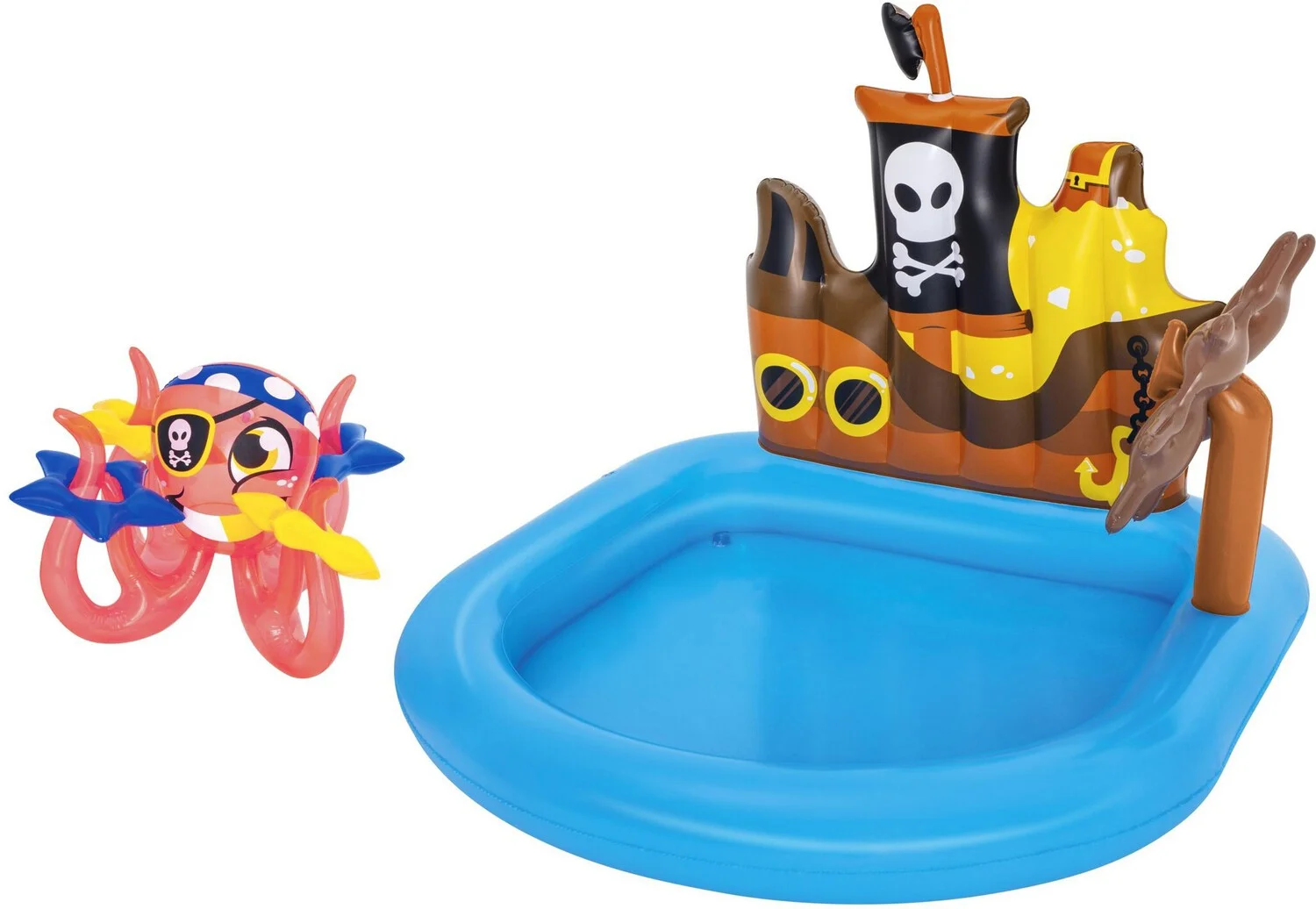 Bestway opblaas zwembad piratenboot