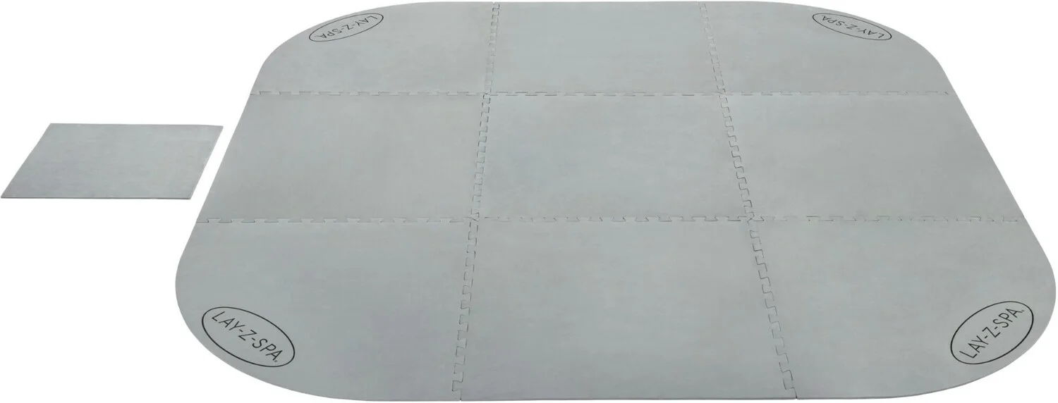 Bestway floor protector Lay-Z-spa grijs 216 x 216 cm