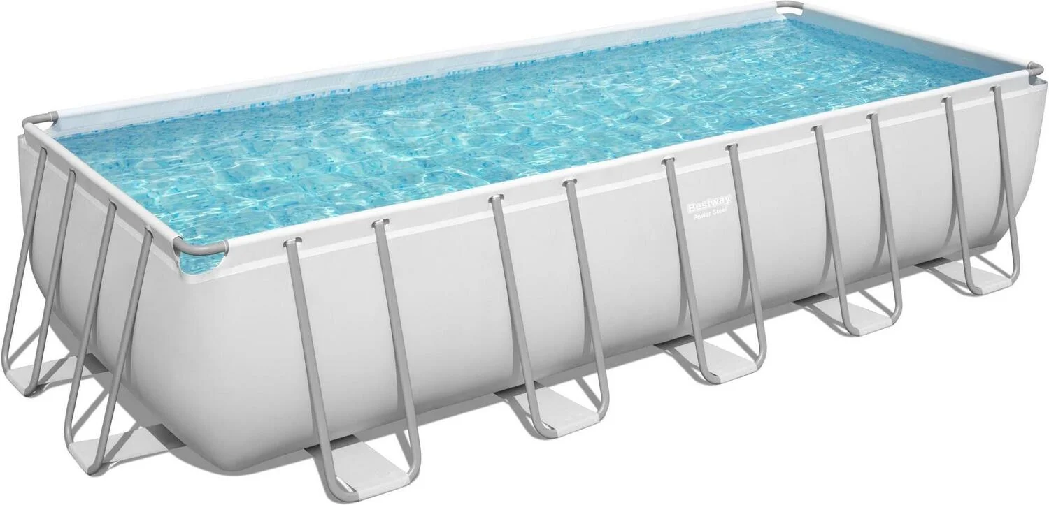 Bestway frame zwembad Power Steel met filterpomp 640 x 274 x 132 cm