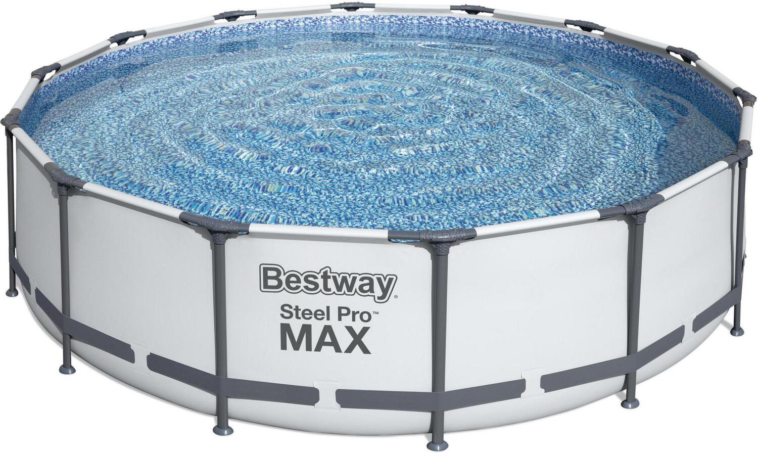 Bestway frame zwembad Steel Pro Max met filterpomp D 427 H 107 cm