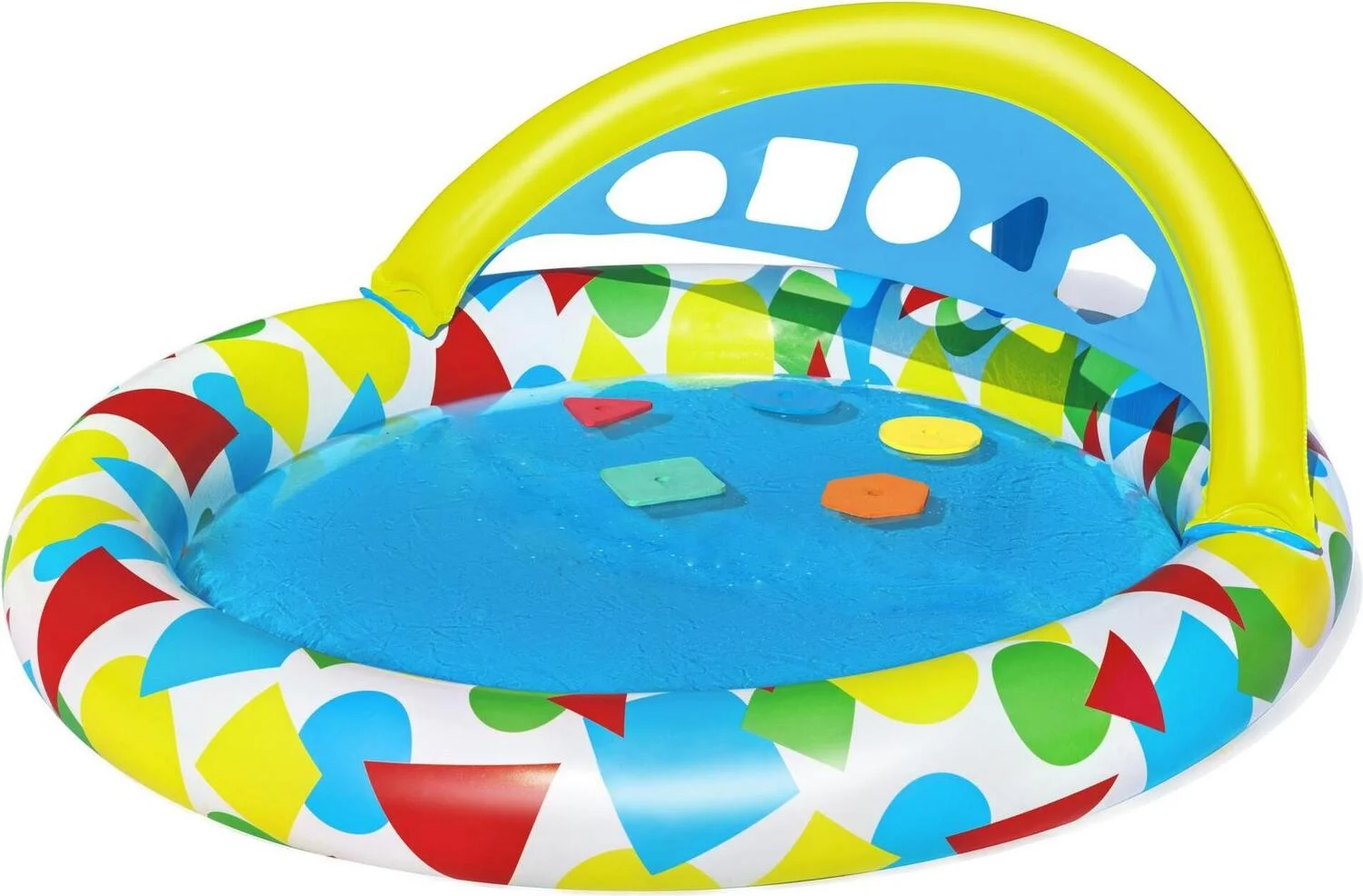 Bestway kinderzwembad Splash & Learn 120 x 117 x 46 cm