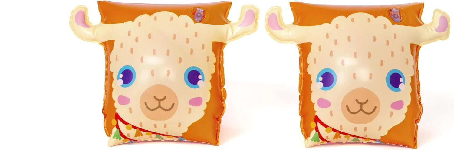 Bestway zwemarmbandjes lama oranje 3-6 jaar