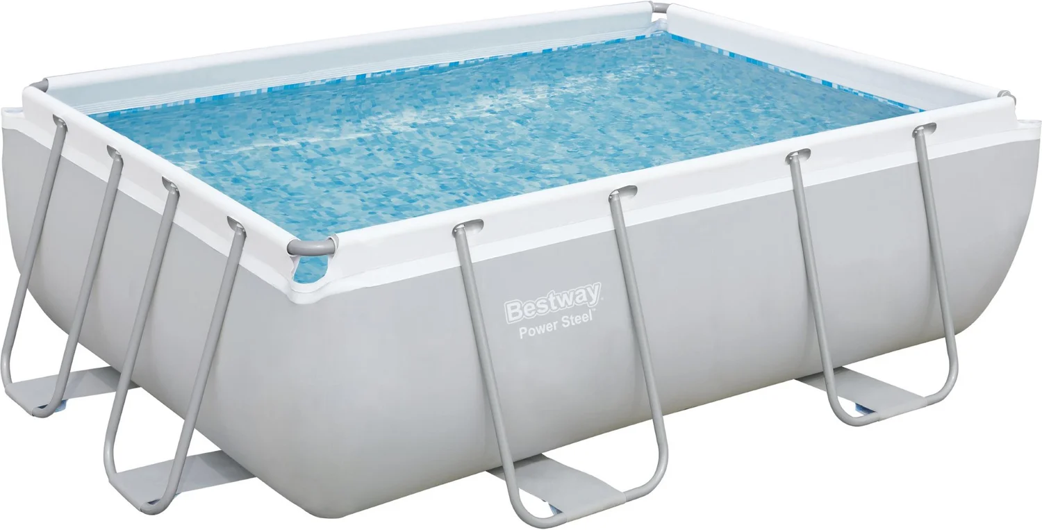 Bestway frame zwembad Power Steel met pomp 282 x 196 x 84 cm
