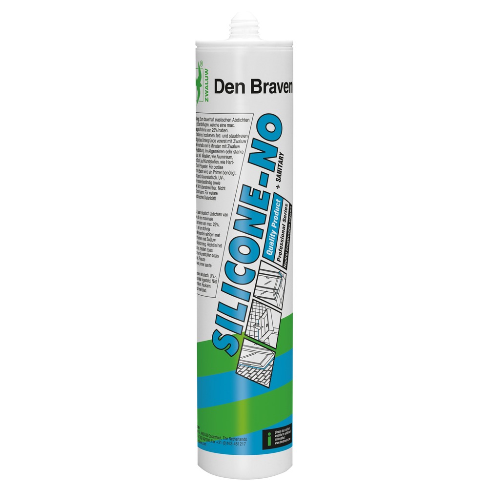 Zwaluw Siliconenkit Silicone-NO Manhattangrijs 310ml