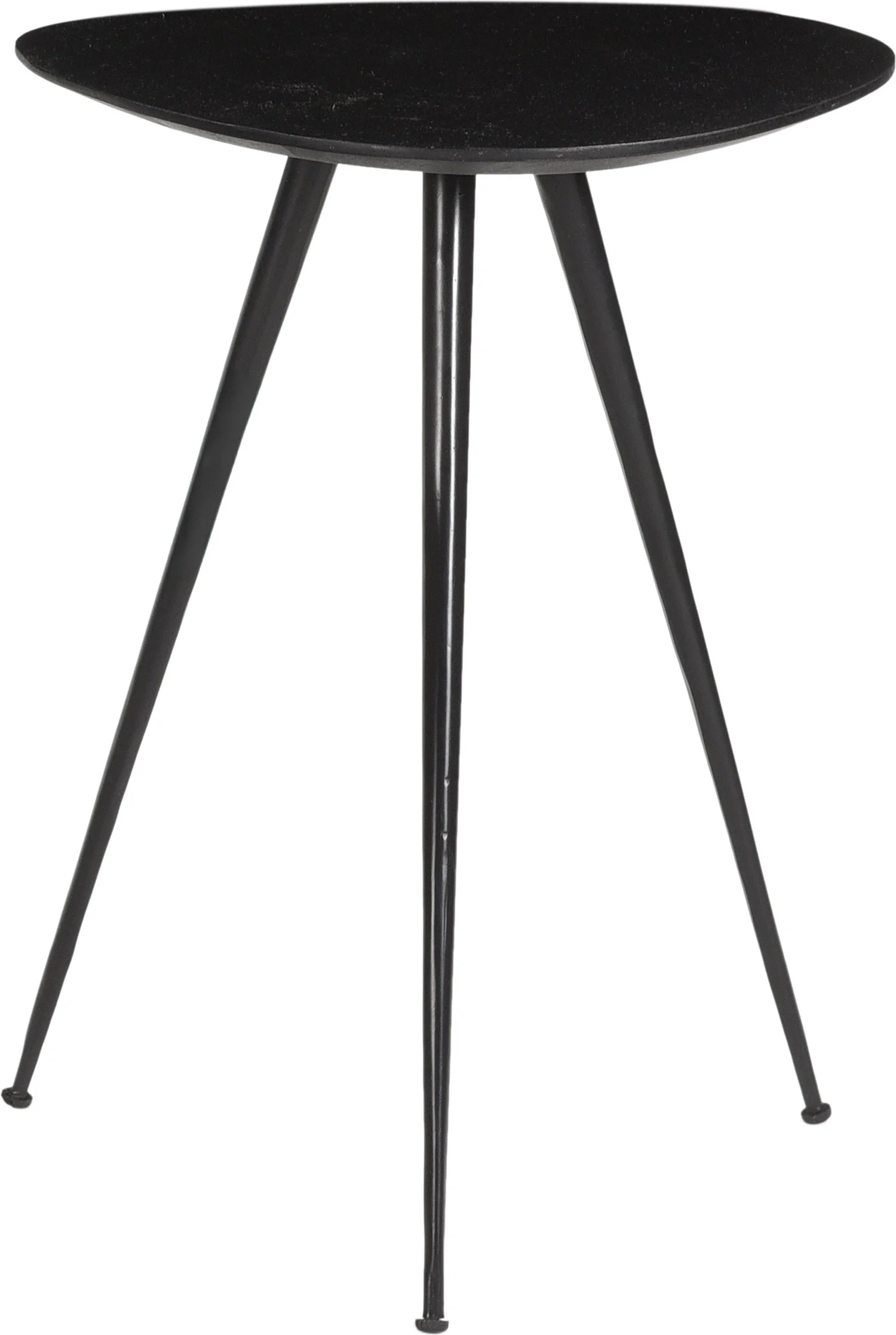 Brix bijzettafel Loua zwart 40 x 40 x 53 cm