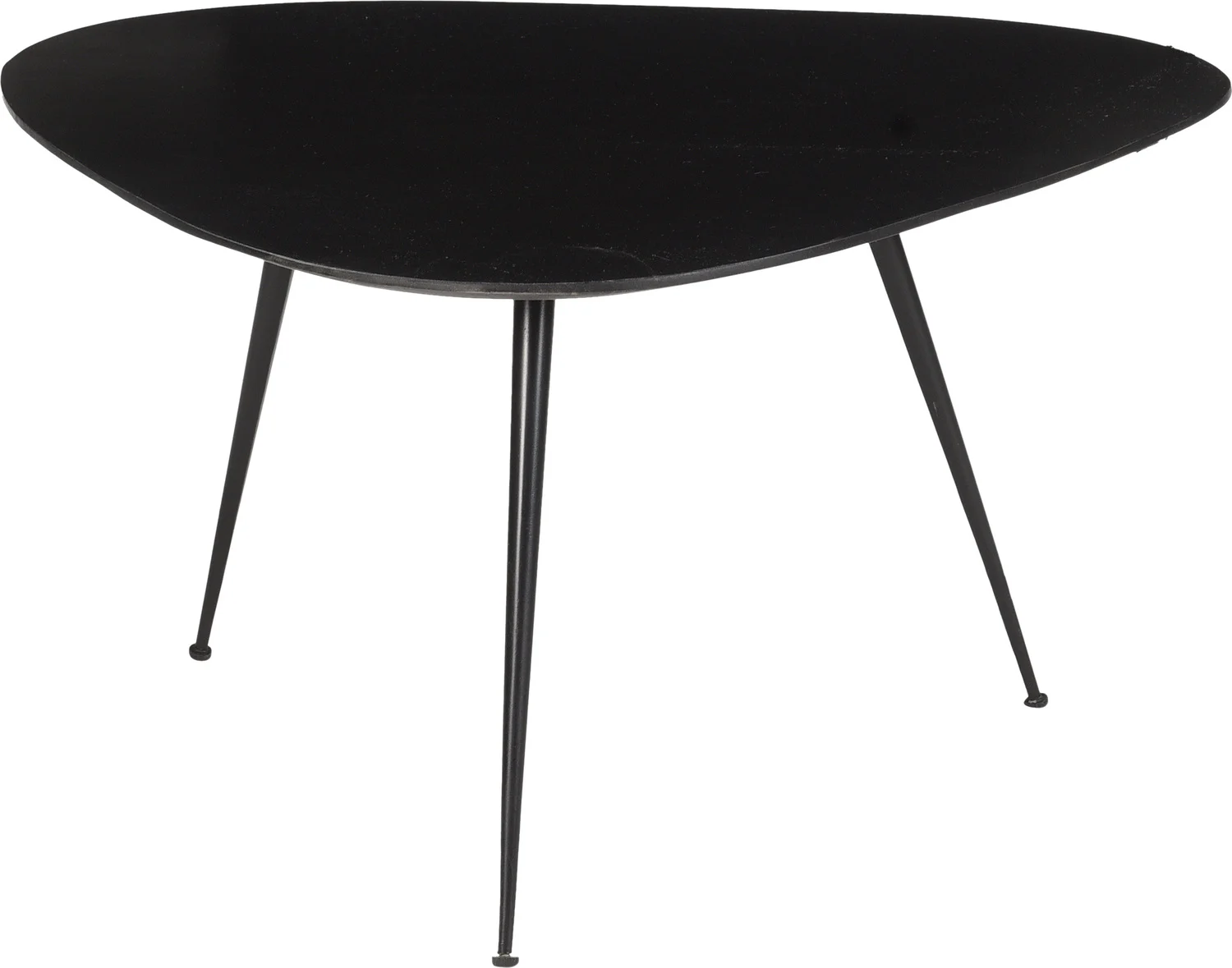 Brix bijzettafel Loua zwart 70 x 70 x 39 cm
