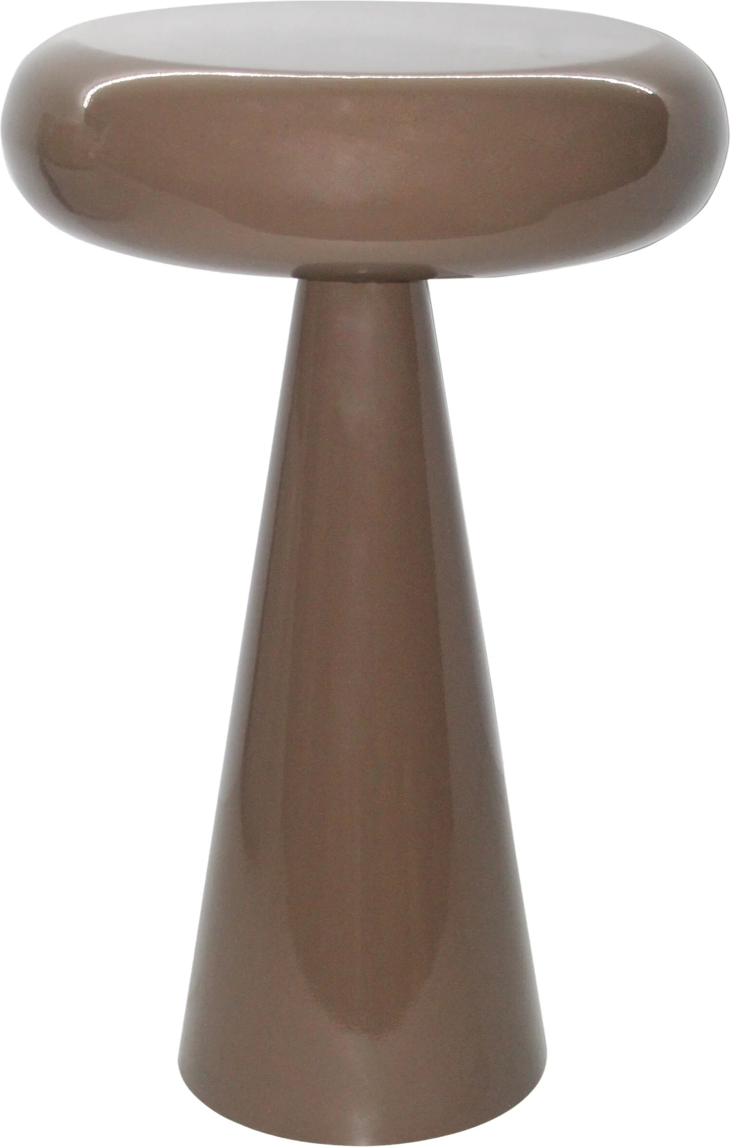 Brix bijzettafel Sam bruin D 36 H 57 cm