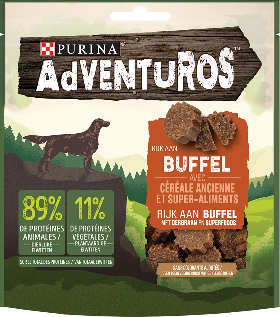 Adventuros hondensnack buffel adult 90 g
