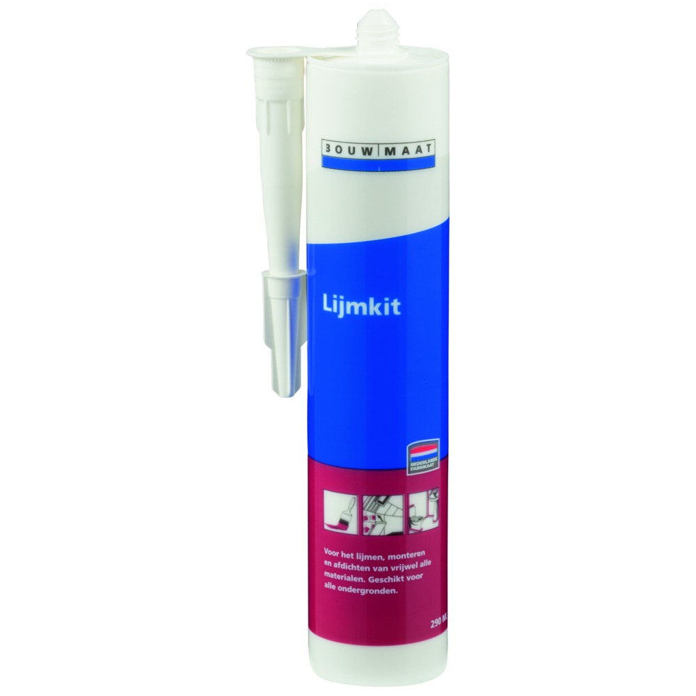 Bouwmaat Lijmkit Wit 290ml