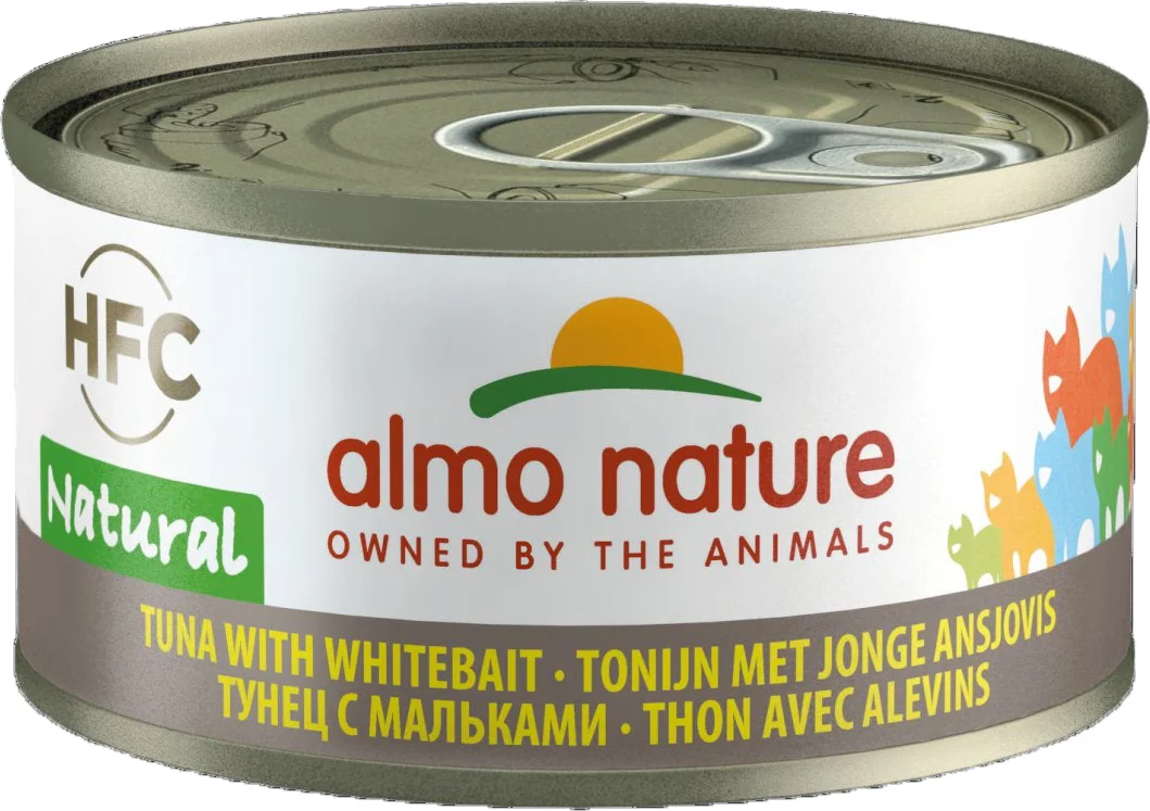 Almo Nature kattenvoer HFC tonijn met ansjovis 70 g