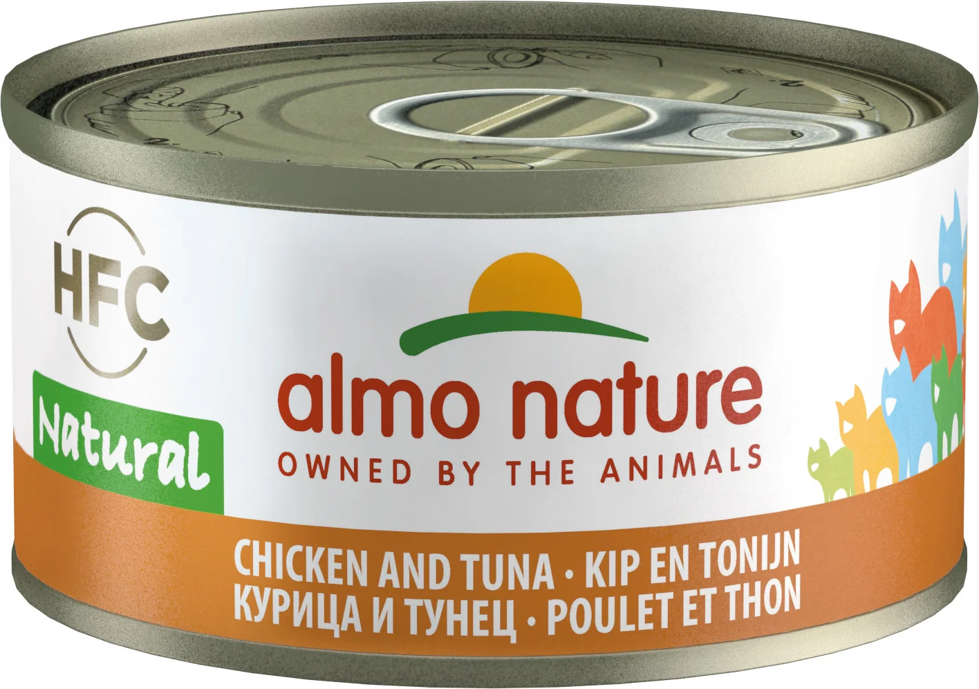 Almo Nature kattenvoer HFC kip & tonijn 70 g
