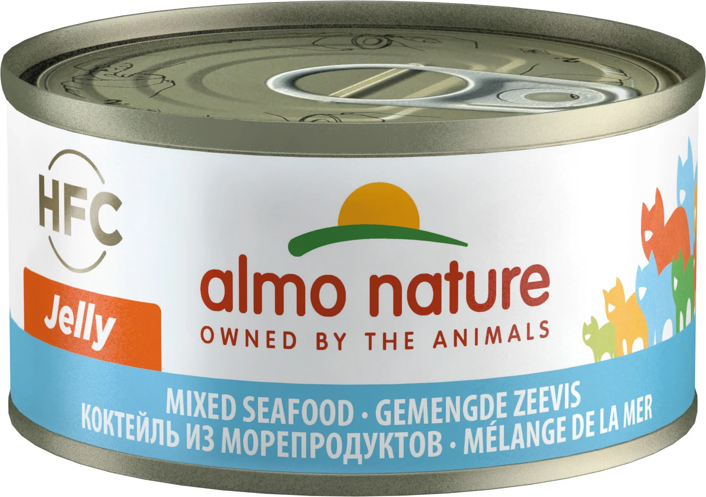 Almo Nature kattenvoer HFC gemengde zeevis 70 g