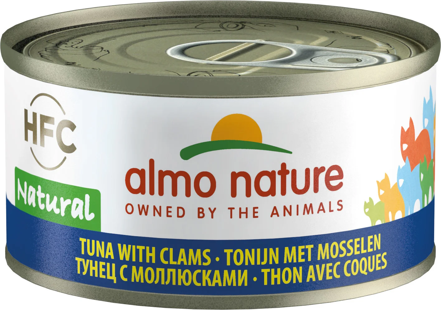 Almo Nature kattenvoer HFC tonijn met mosselen 70 g