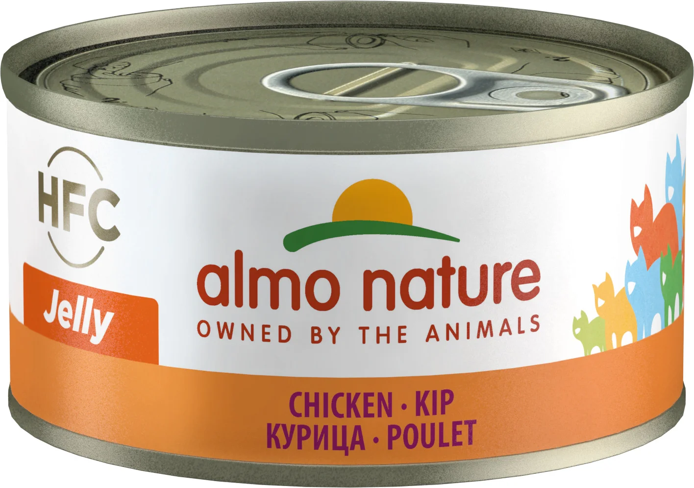 Almo Nature kattenvoer HFC gelei kip 70 g