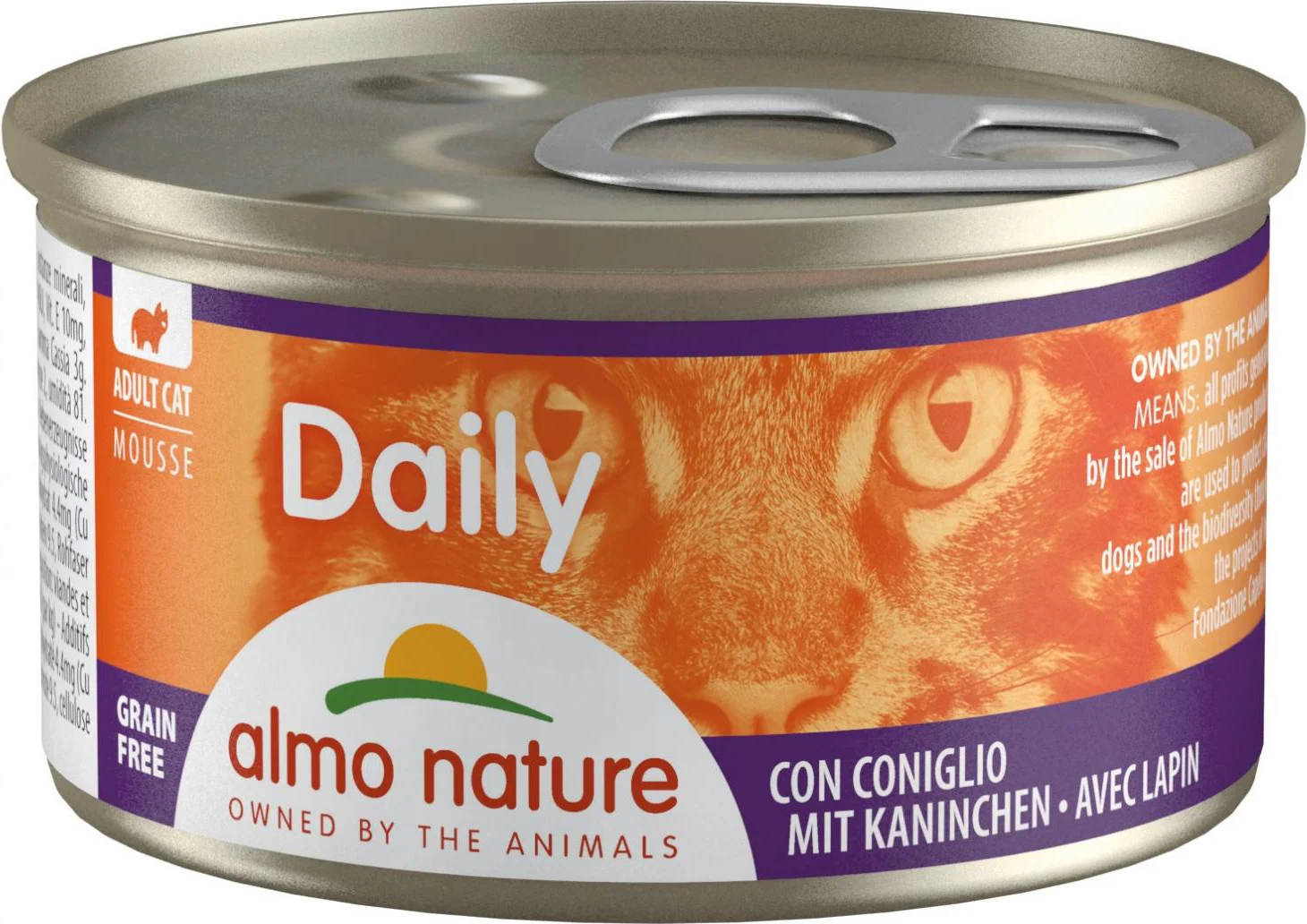 Almo Nature natvoer Daily konijn 85 gram