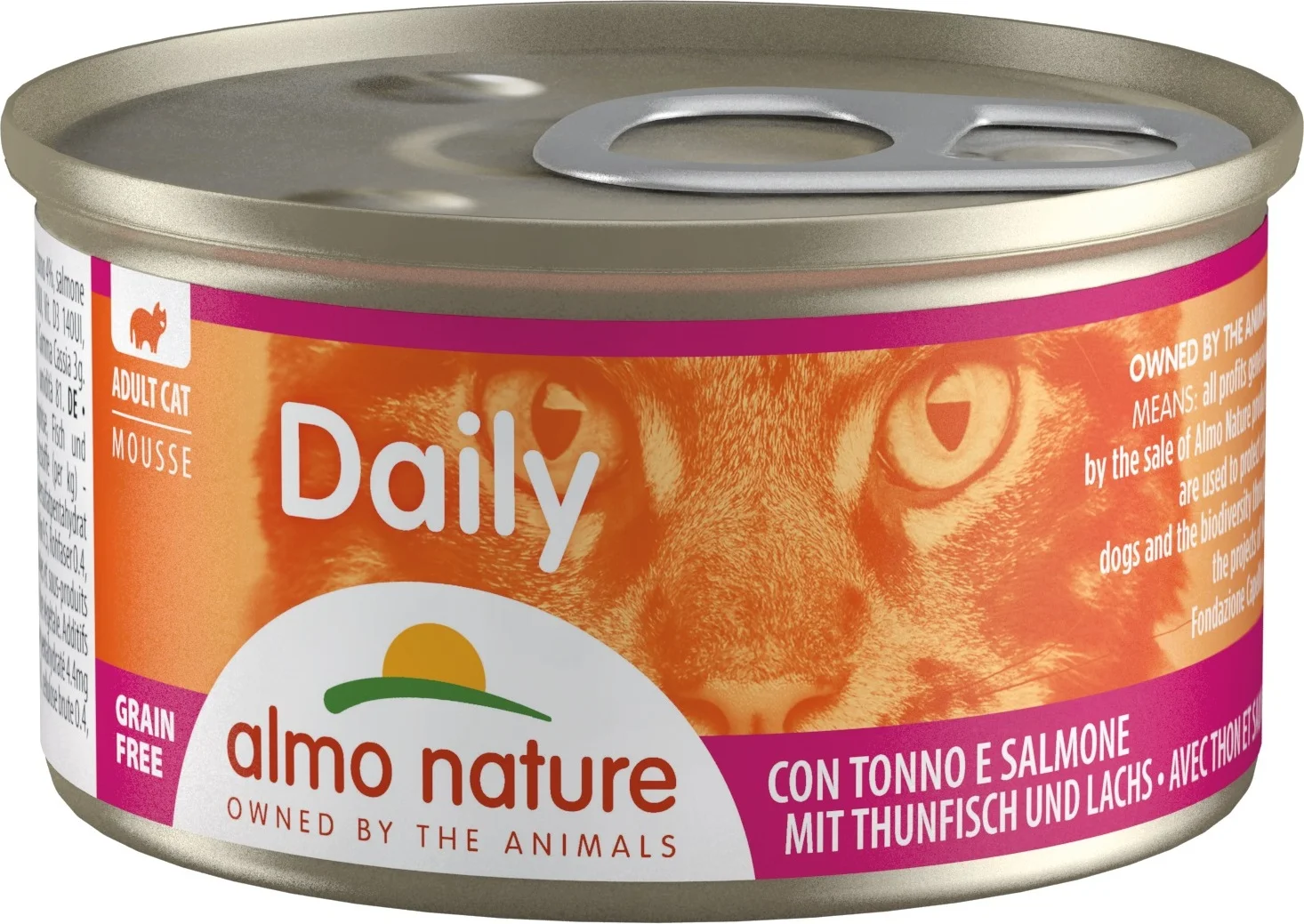 Almo Nature Dailymenu Mousse Tonijn Met Zalm 85 g