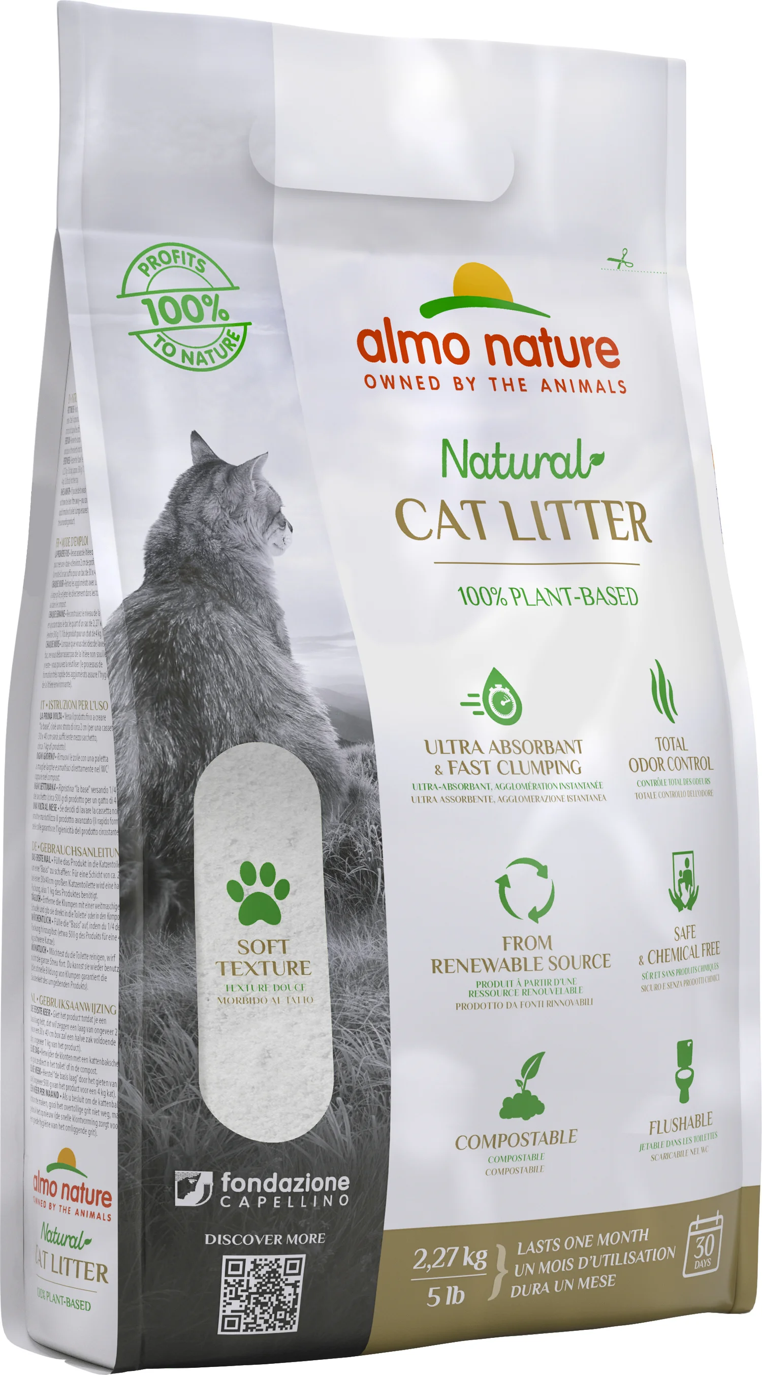 Almo Nature kattenbakvulling 2,27 kg