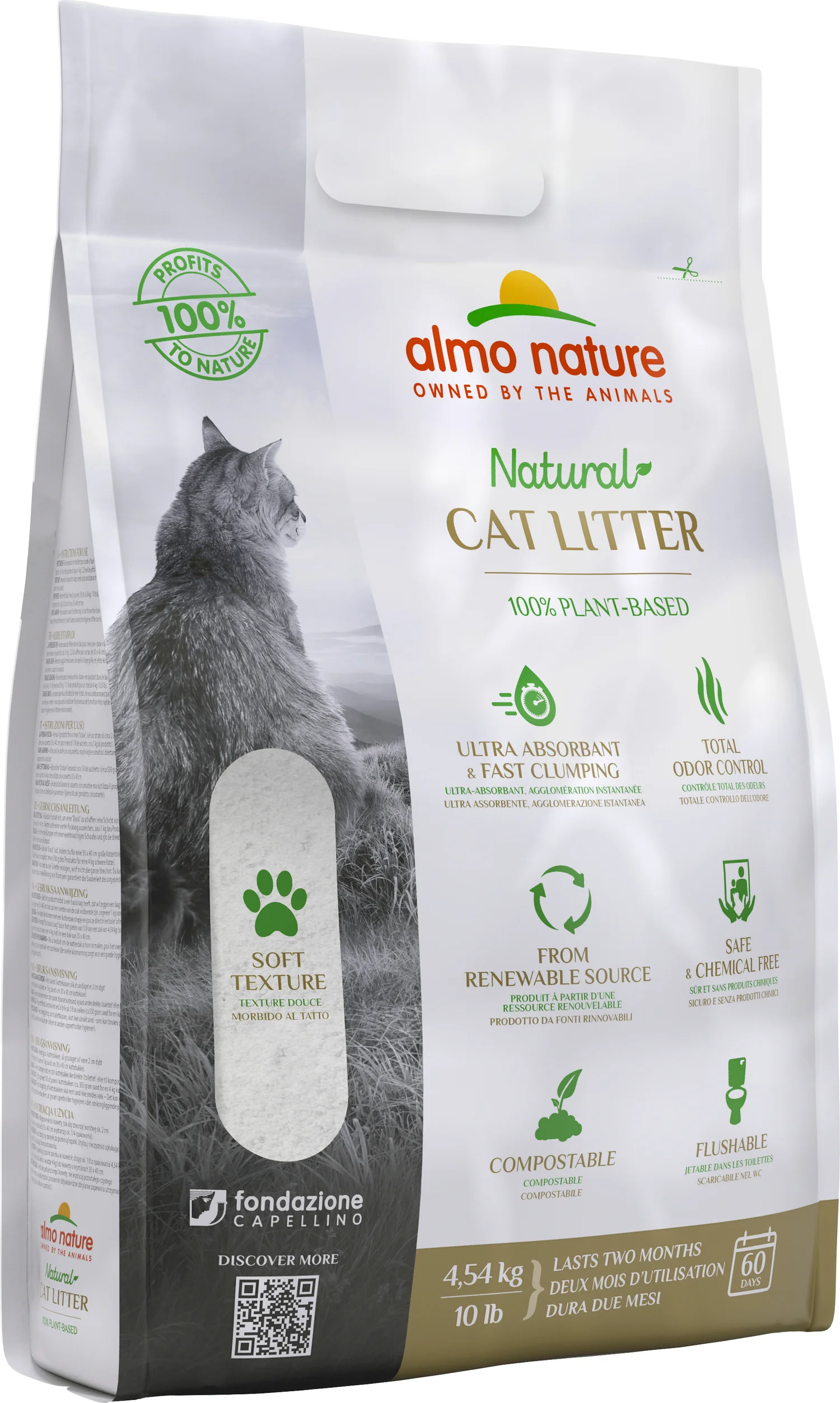 Almo Nature kattenbakvulling 4,54 kg