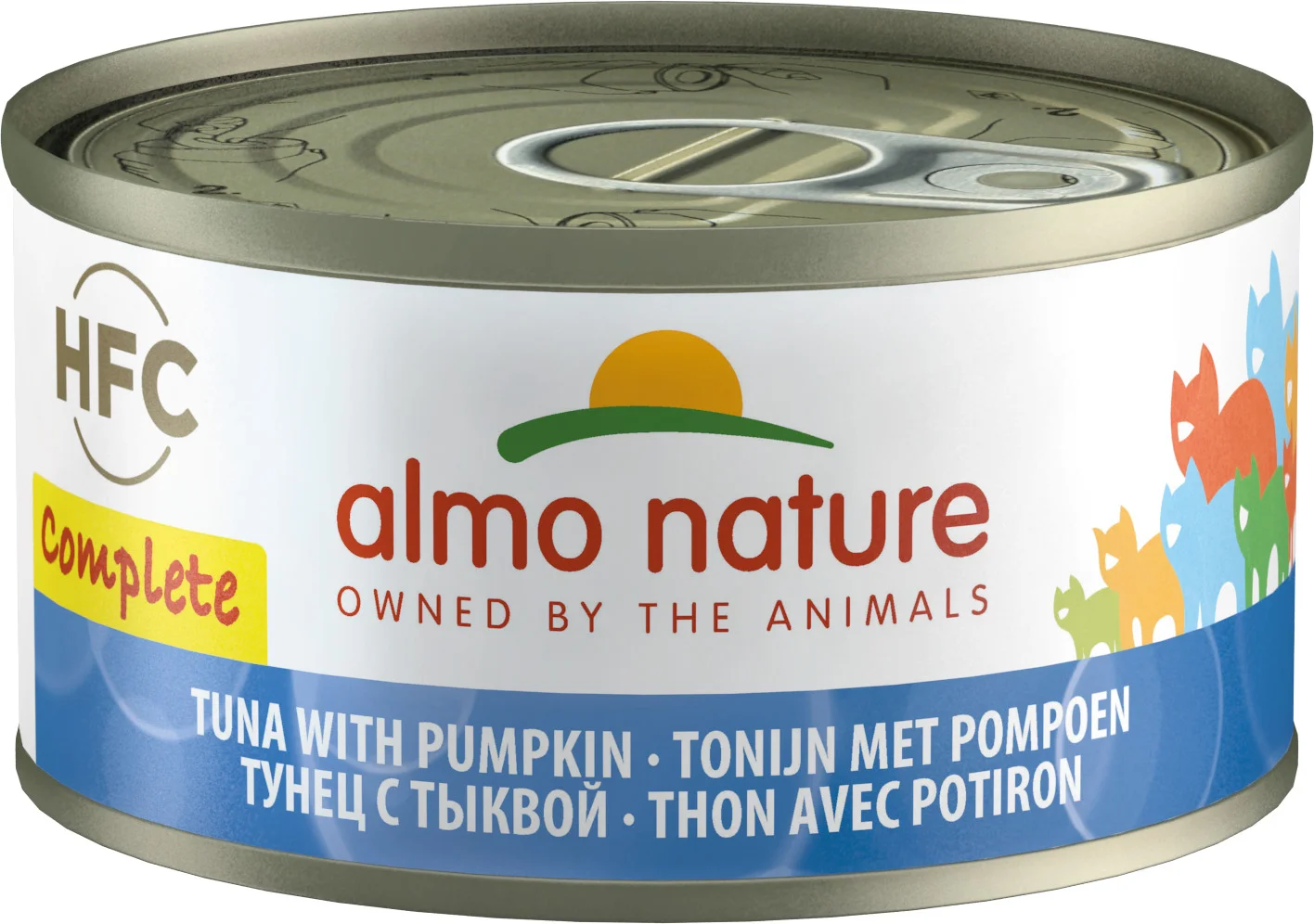 Almo Nature kattenvoer HFC tonijn met pompoen 70 g