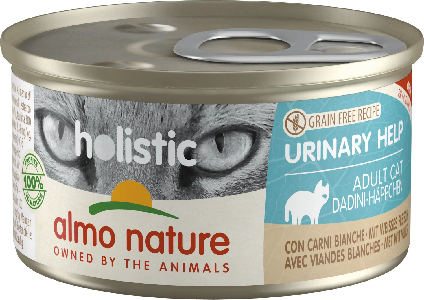 Almo Nature Holistic urinary help wit vlees 85 g