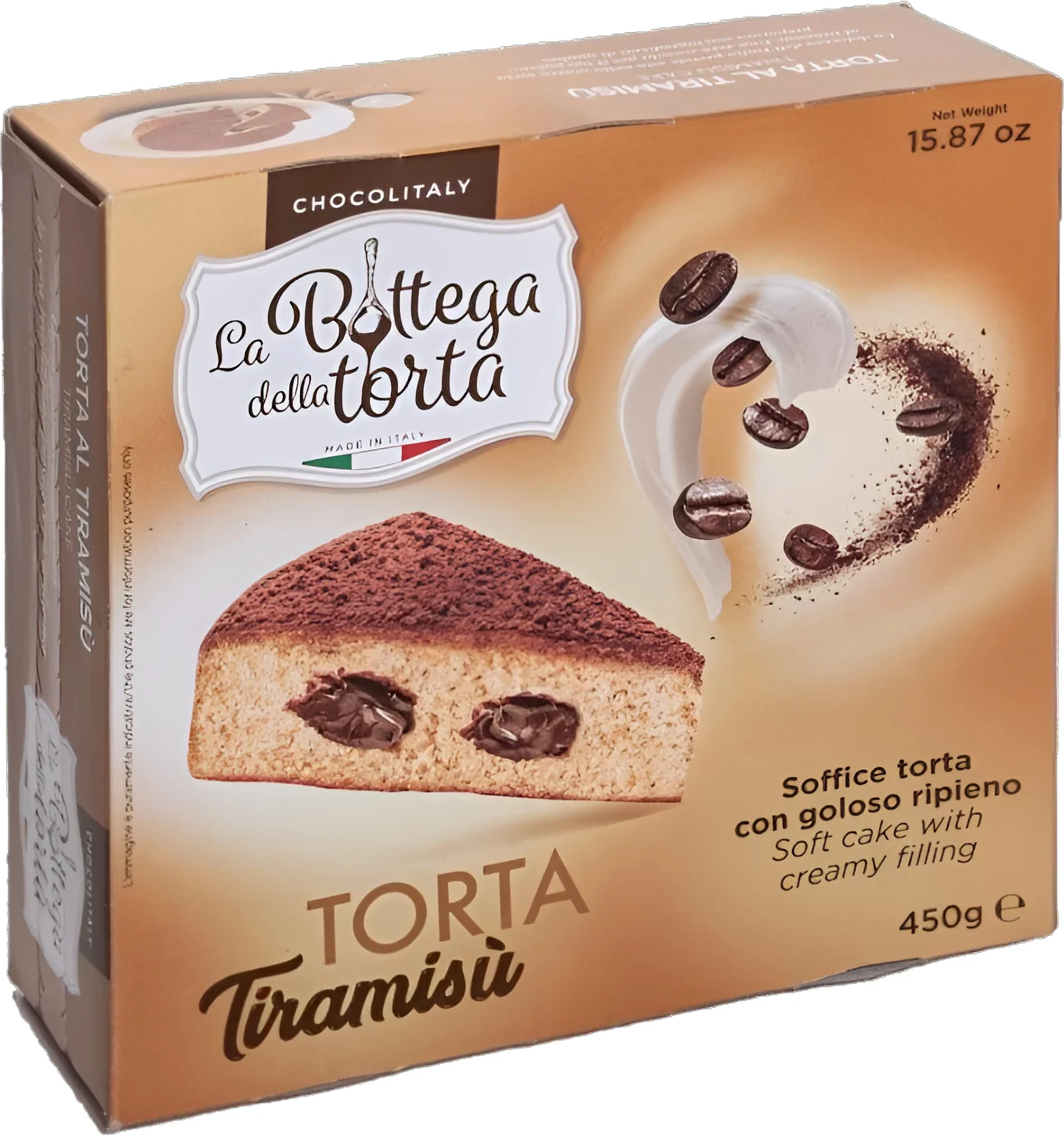 Chocolitaly cake Bottega della Torta tiramisu 450 gr