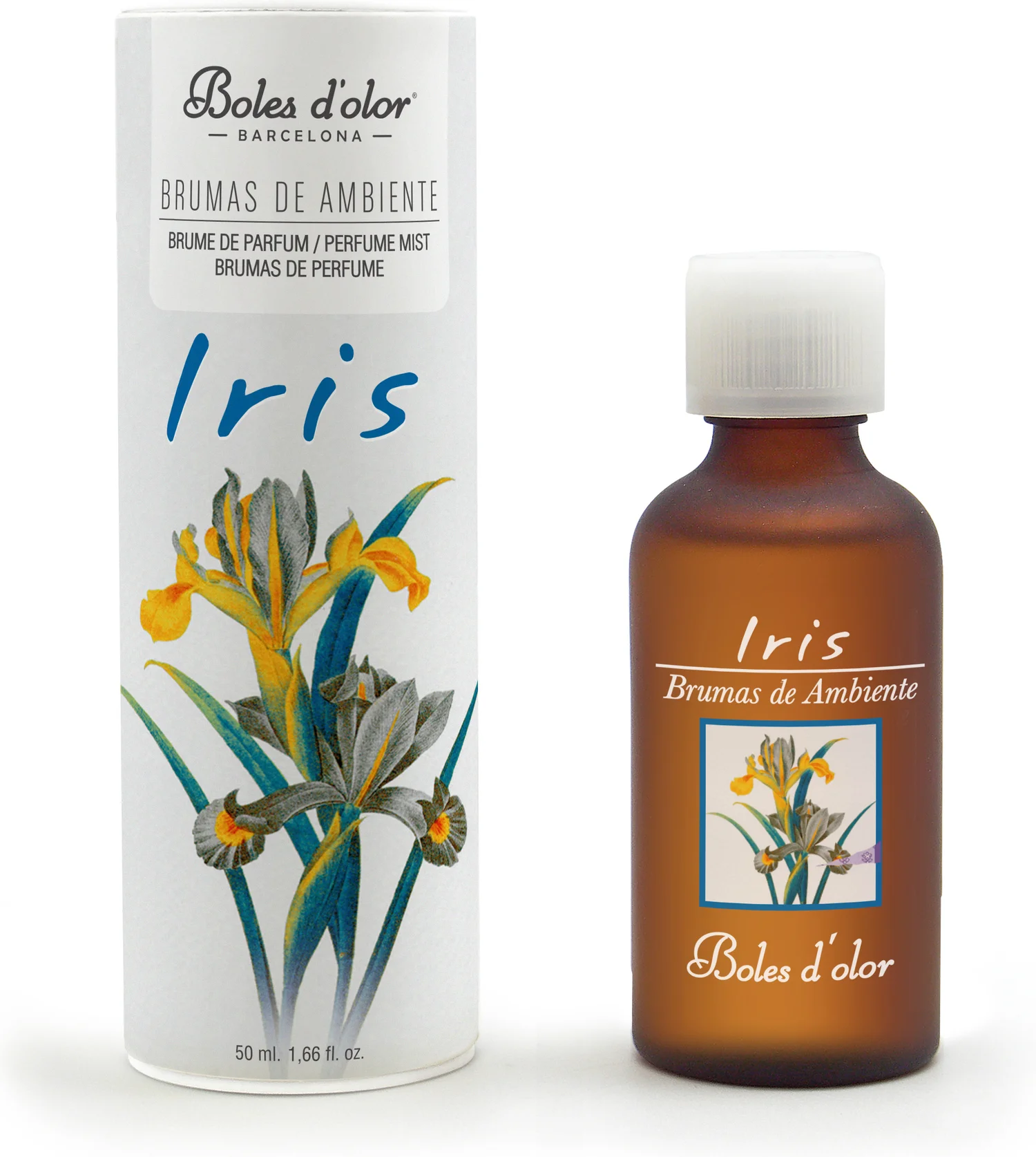 Boles d'olor geurolie Brumas de ambiente Iris  50 ml