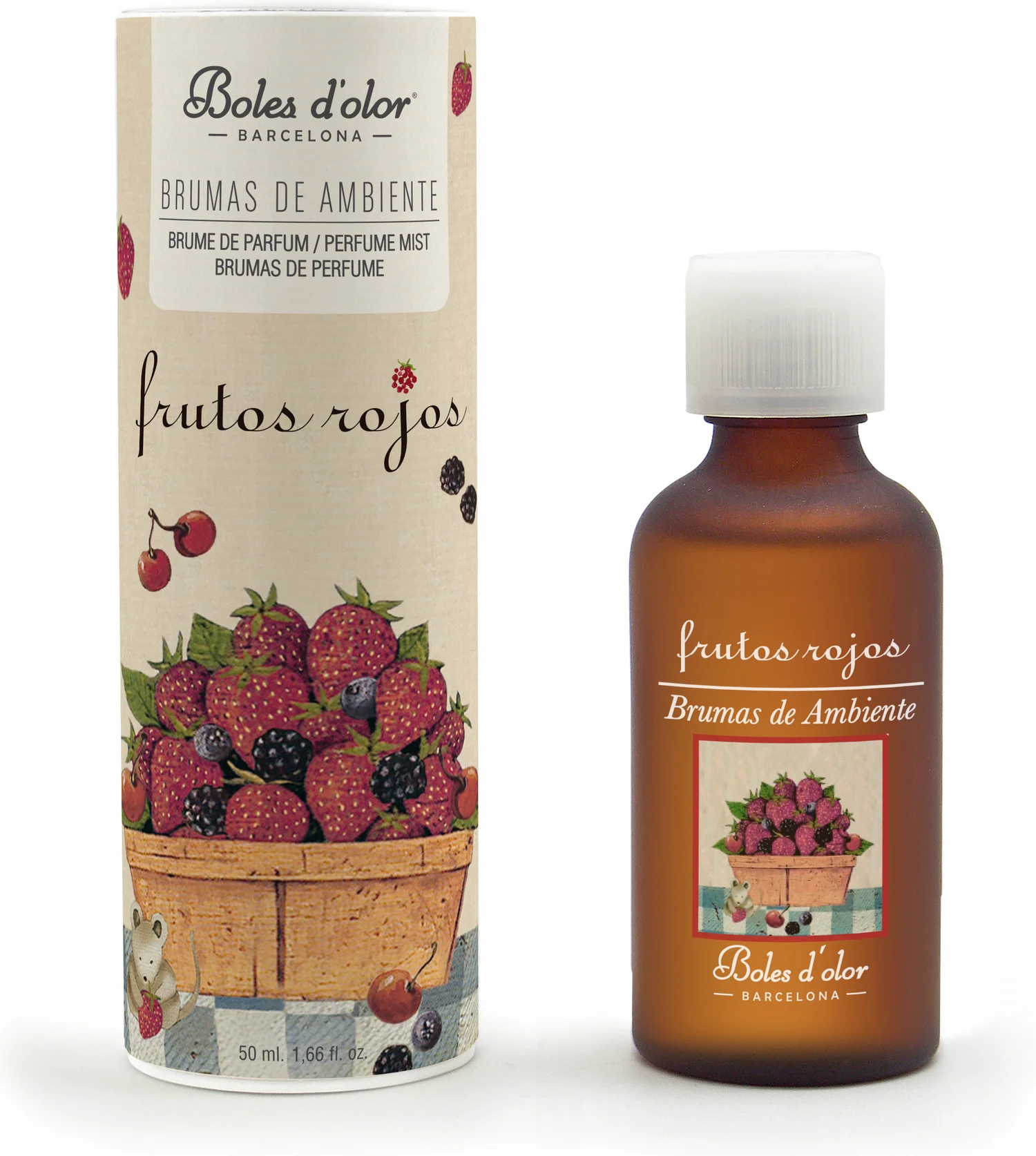 Boles d'olor geurolie Brumas de ambiente Rode vruchten 50 ml