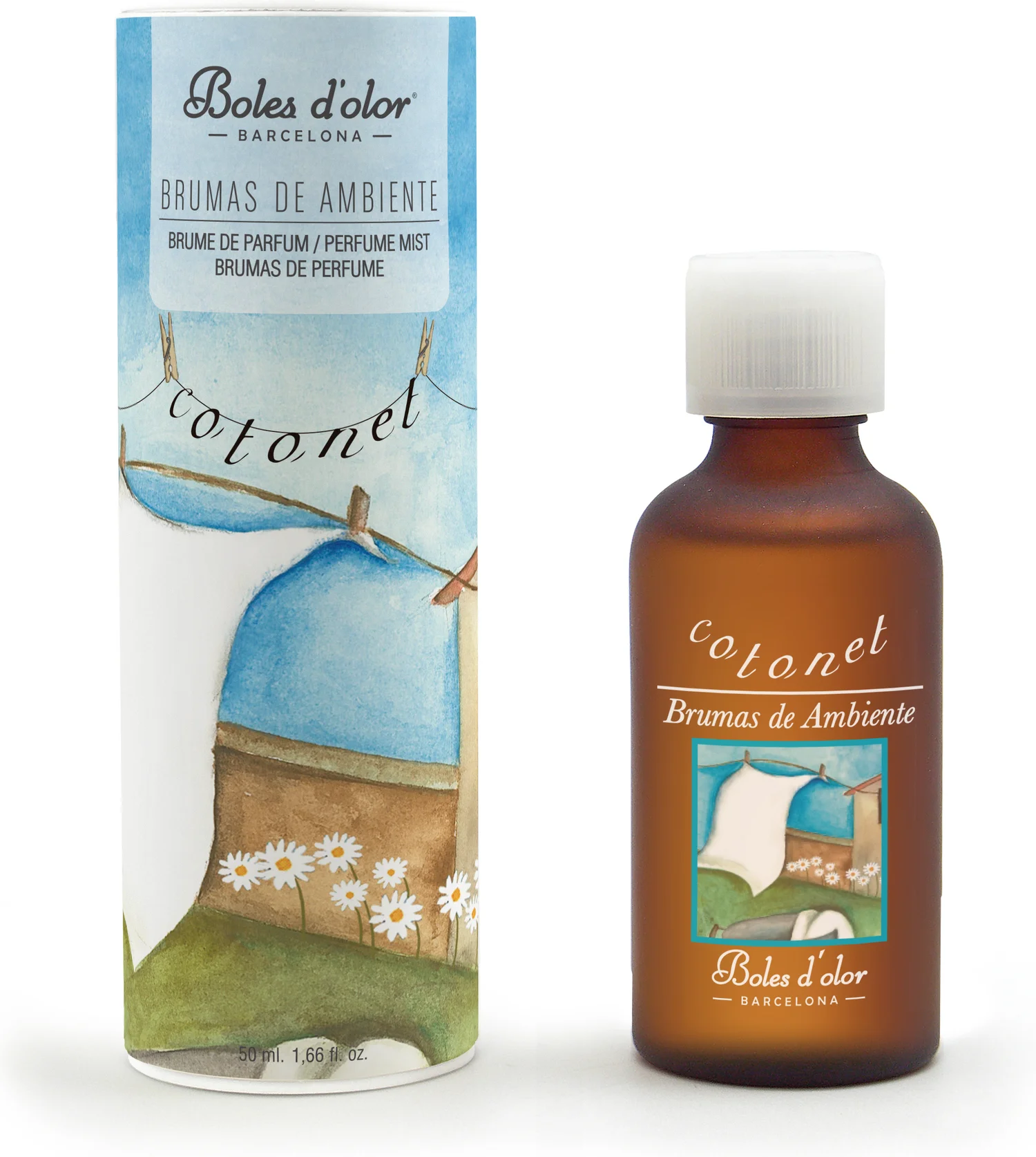 Boles d'olor geurolie Brumas de ambiente Katoen 50 ml