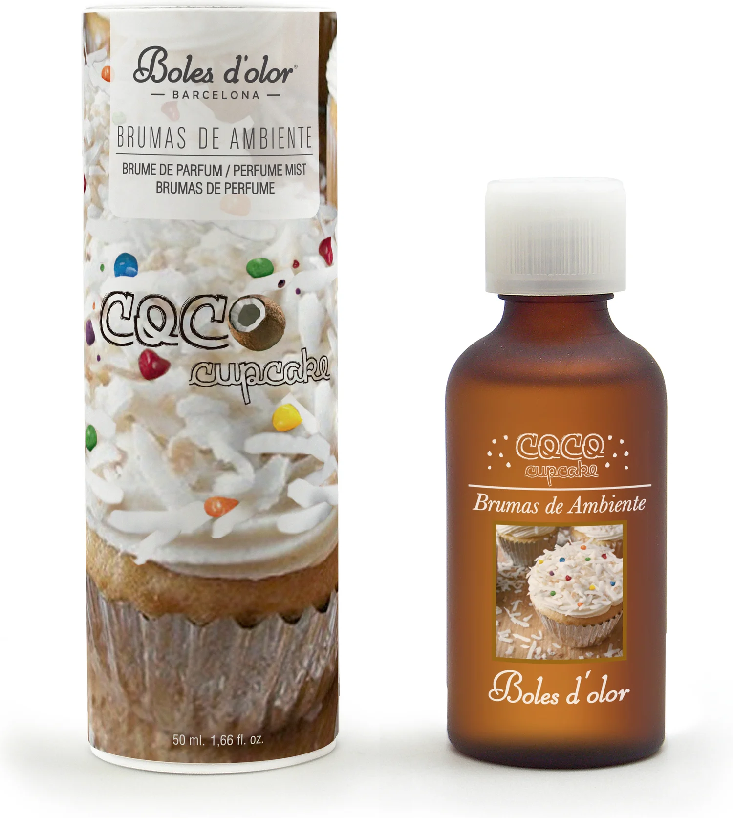 Boles d'olor geurolie Brumas de ambiente Coco Cupcakes 50 ml