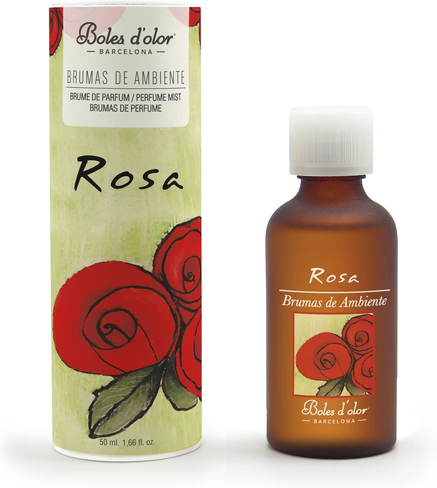 Boles d'olor geurolie Brumas de ambiente Roos 50 ml