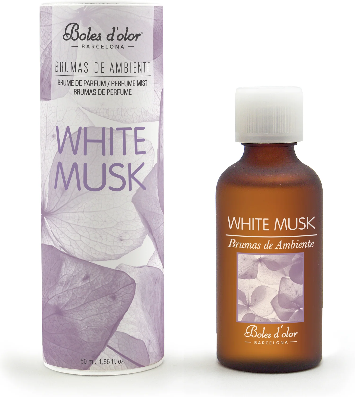 Boles d'olor geurolie Brumas de ambiente Witte Musk 50 ml
