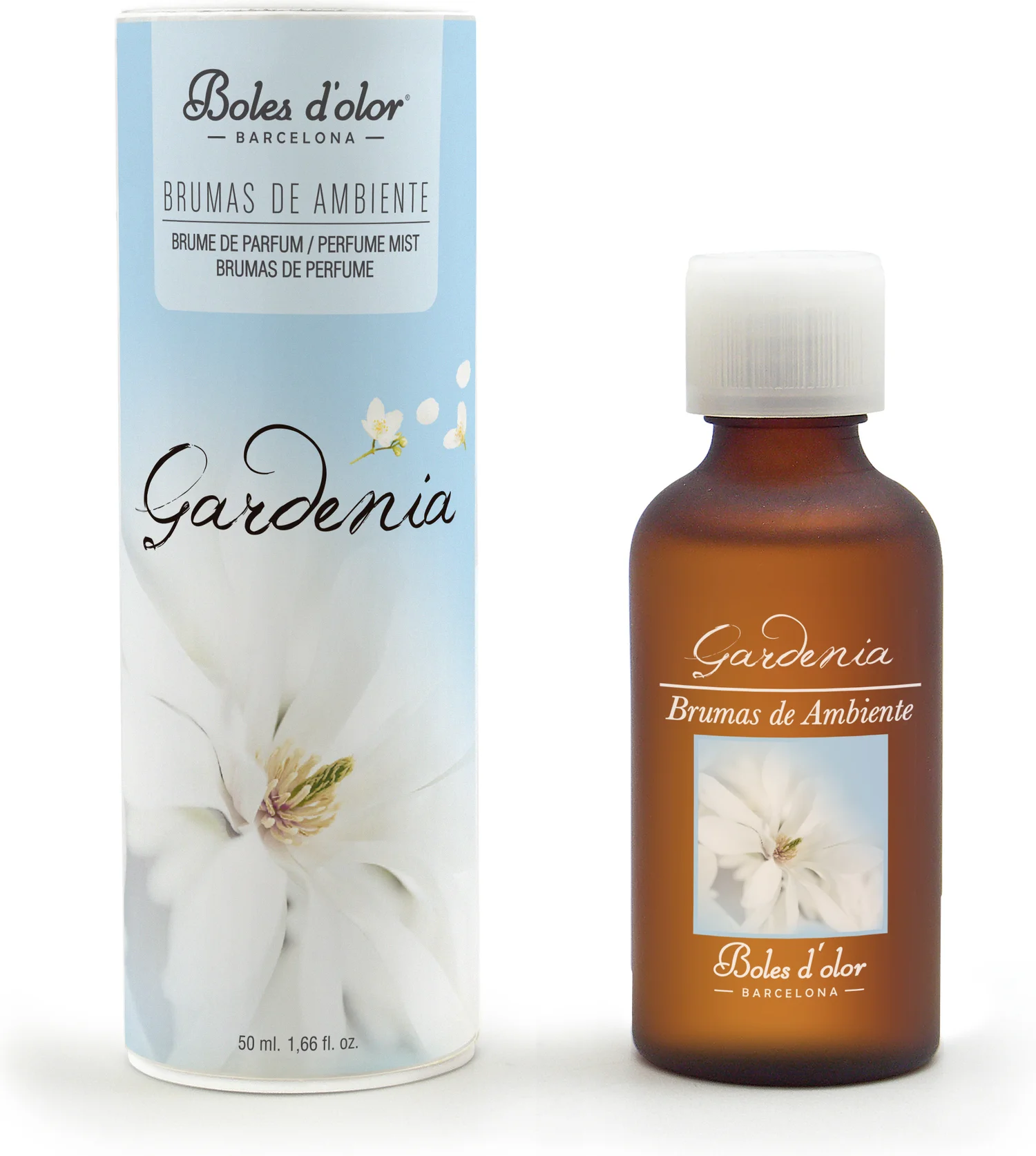 Boles d'olor geurolie Brumas de ambiente Gardenia 50 ml