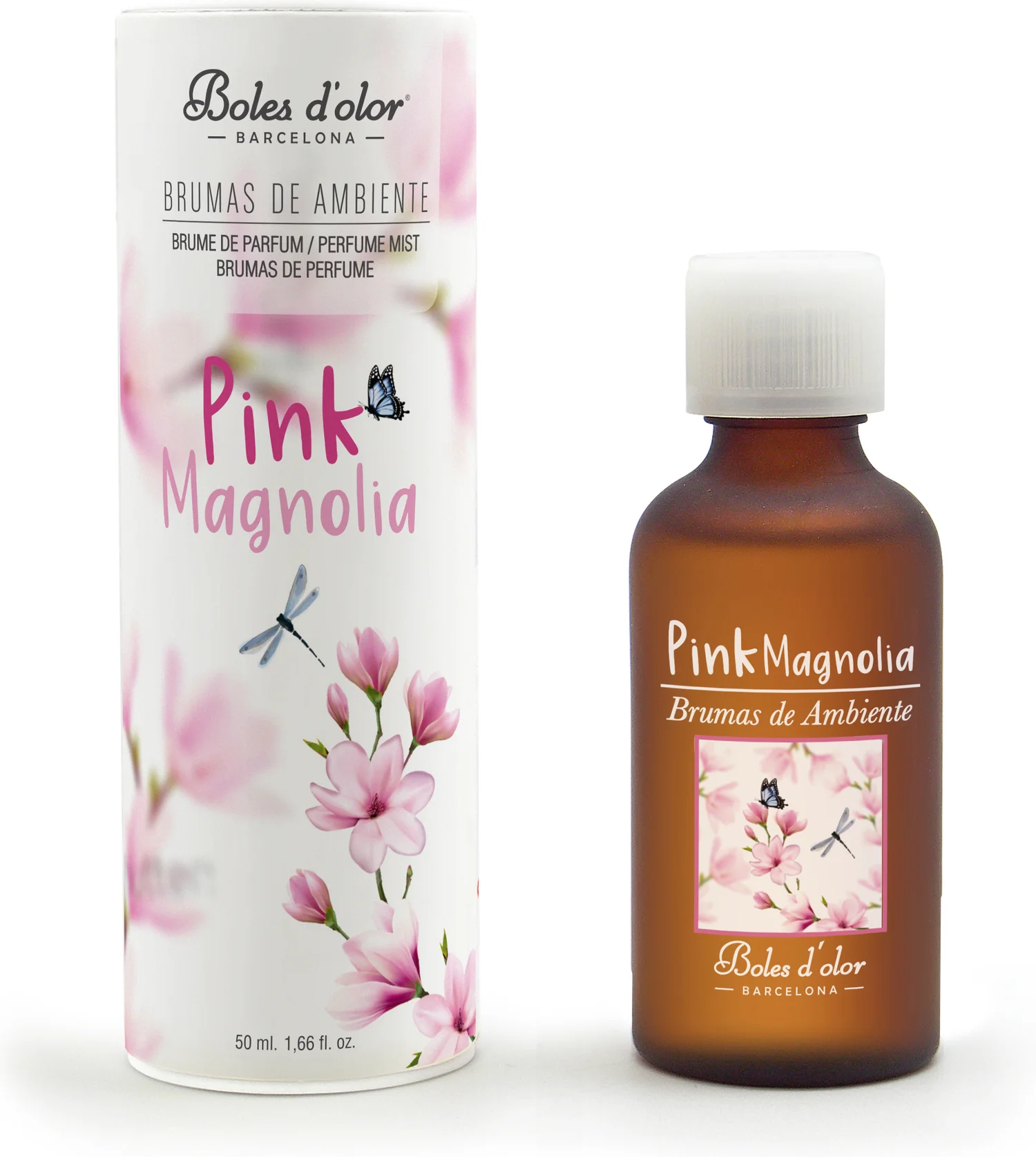 Boles d'olor geurolie Brumas de ambiente Pink Magnolia 50 ml