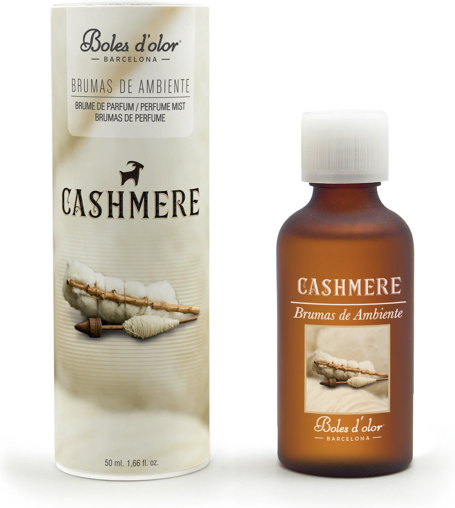 Boles d'olor geurolie Brumas de ambiente Cashmere 50 ml