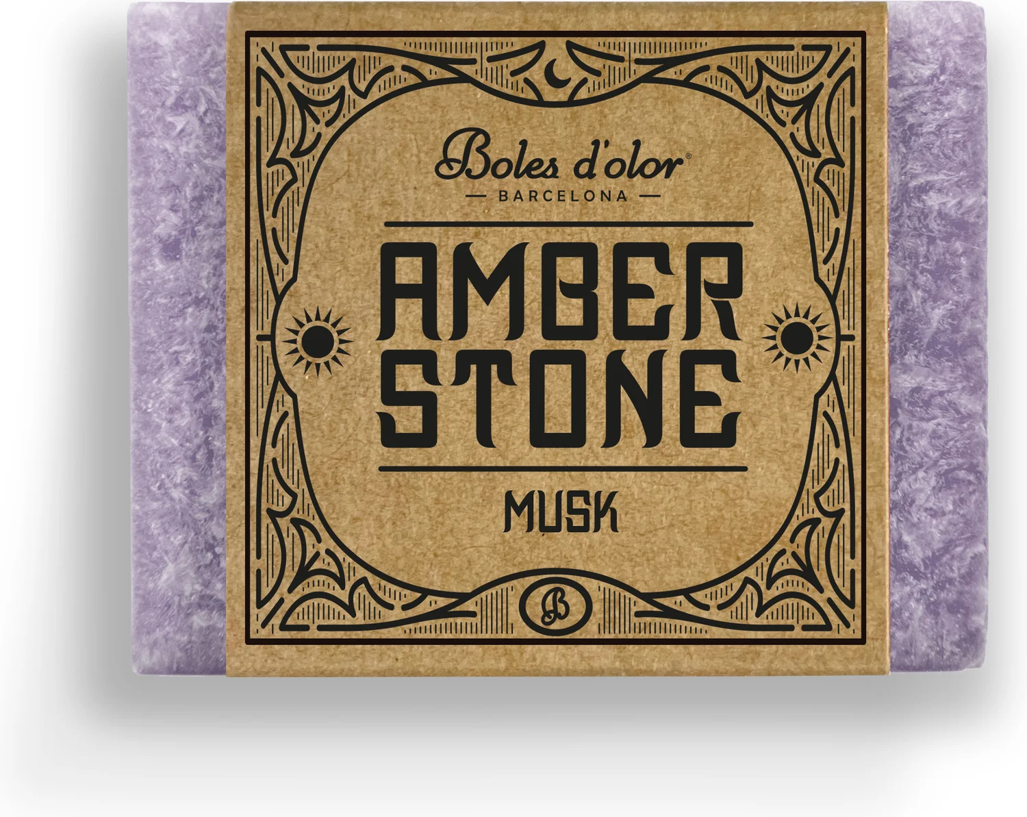 Boles d'olor amberblokje Musk paars 4,5 x 3,5 x 2 cm