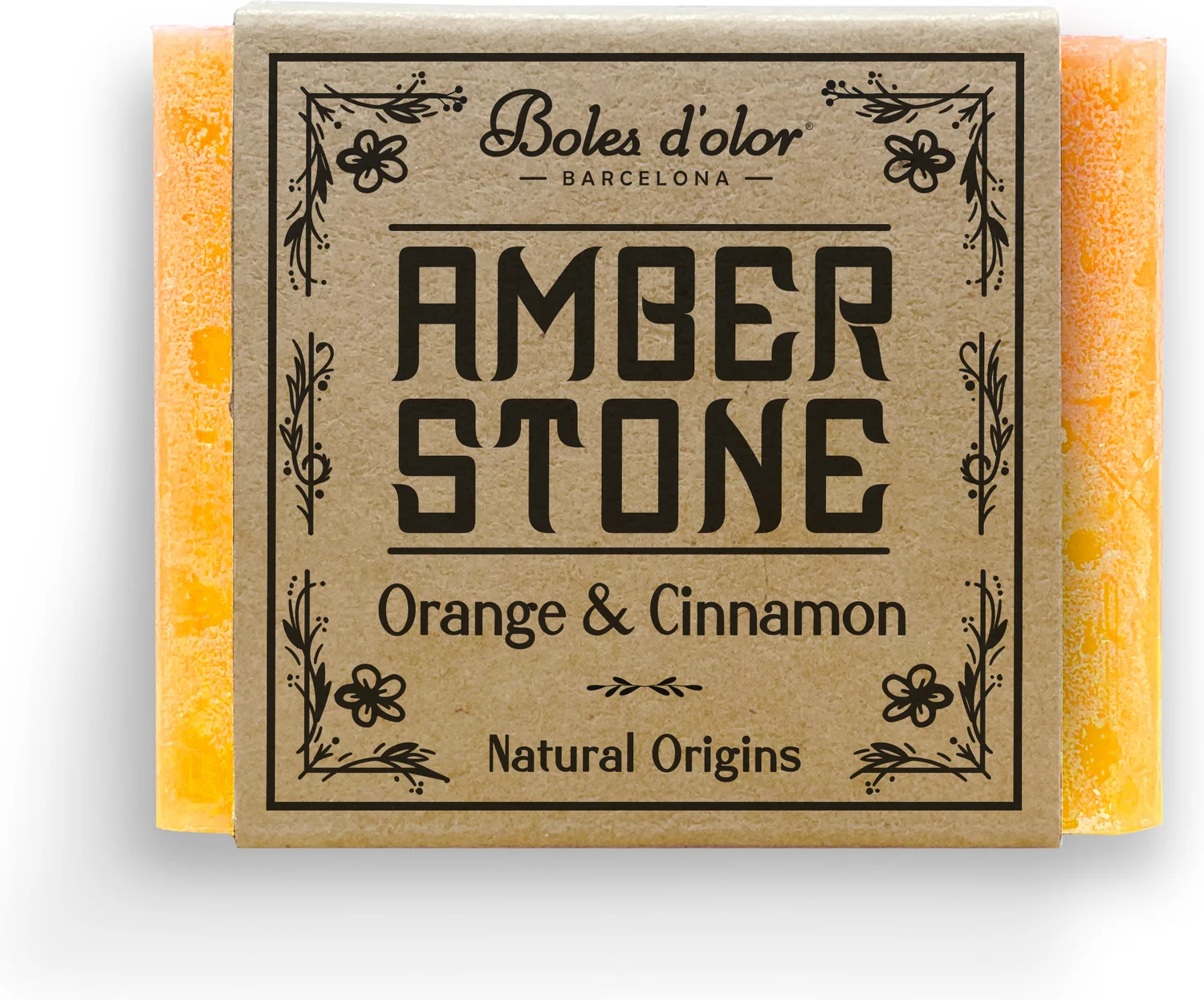 Boles d'olor amberblokje Orange and Cinnamon 4,5 x 3,5 x 2 cm