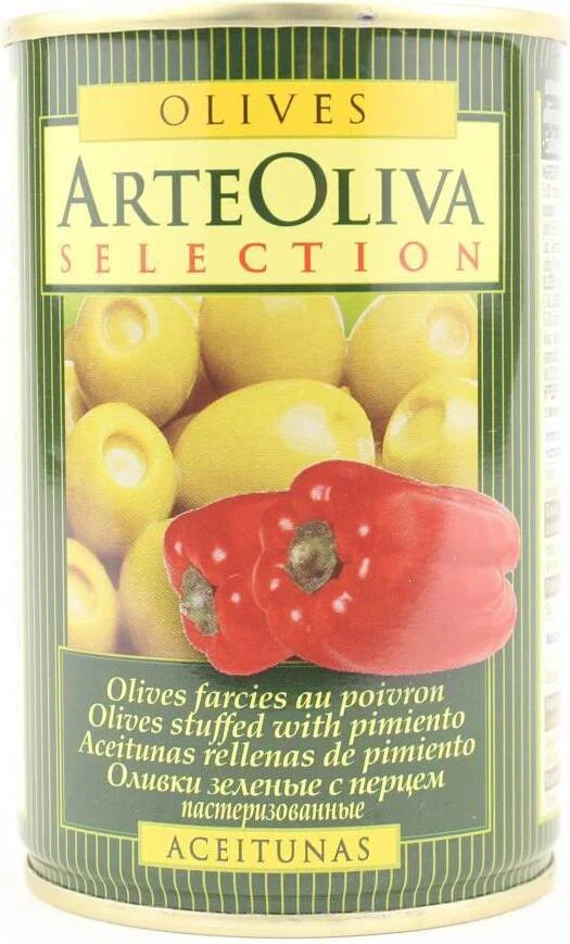 Arte Oliva olijven met paprika 120 g