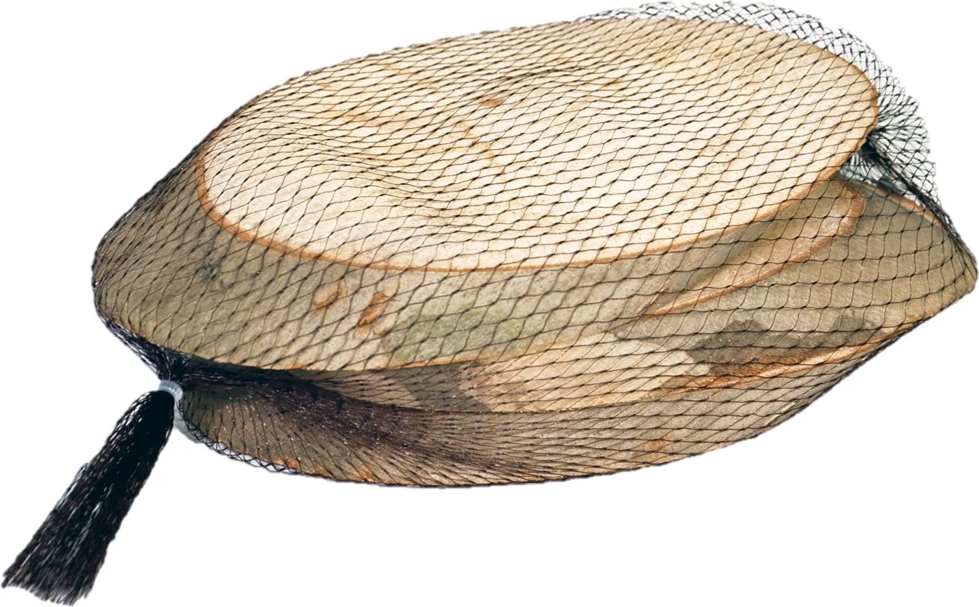 Decoratie boomstammen Branko naturel D 19 H 2 cm 3 stuks