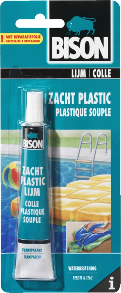 Bison zacht plastic lijm 25 ml