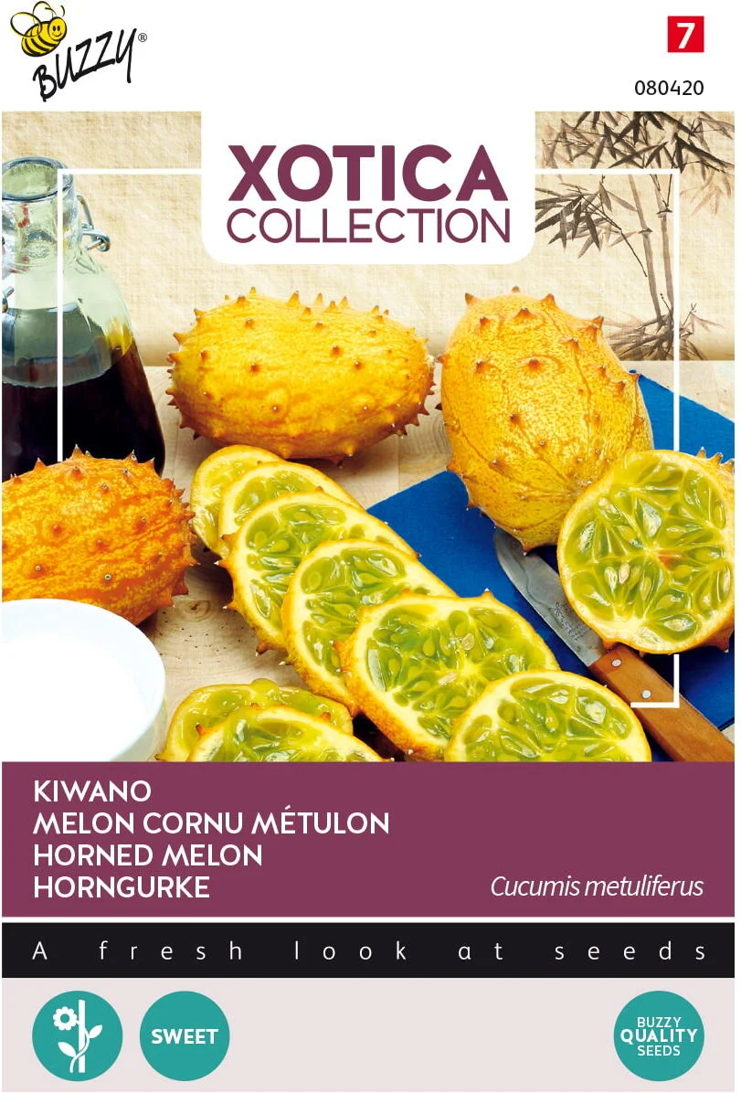 Buzzy® Thema Series Xotica Kiwano Hoornkomkommer