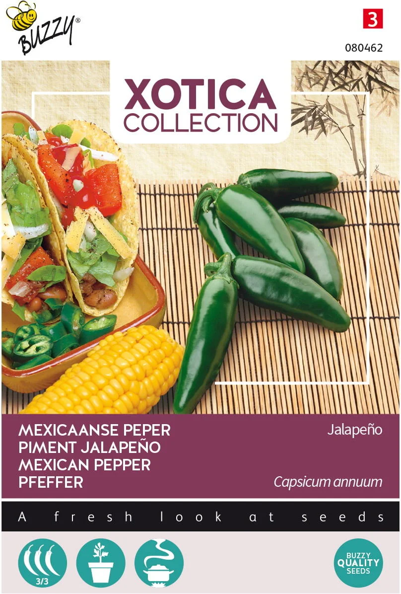 Buzzy® Thema Series Xotica peper Jalapeno