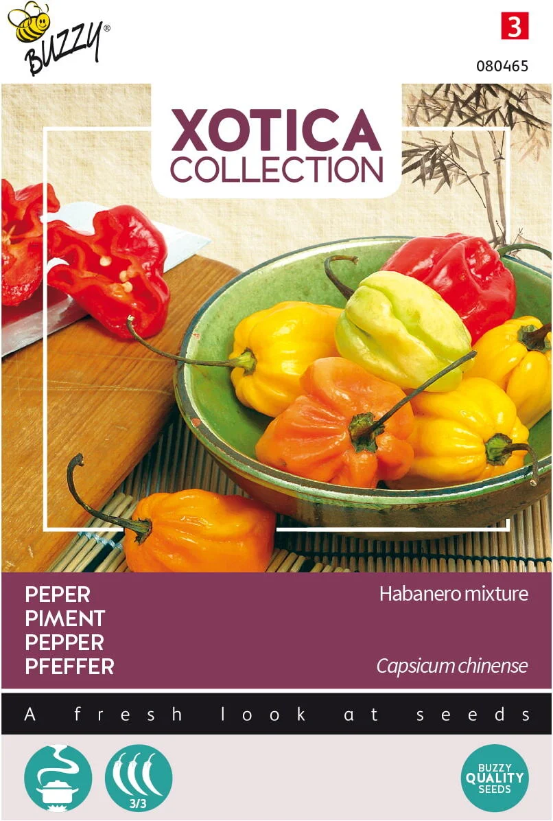 Buzzy® Thema Series Xotica peper Habenero mix